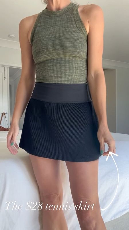 My go to tennis outfit for fall!  This active skirt is only $28.  This active tank top is available in a ton of colors!

Tennis outfit | fall outfit | pickle ball outfit | active skirt | work out tanks | work out outfit

#tennisskirt #targetstyle #ActiveOutfit #FallOutfit #PickleballOutfit #TennisOutfit 

#LTKstyletip #LTKfindsunder50 #LTKfitness
