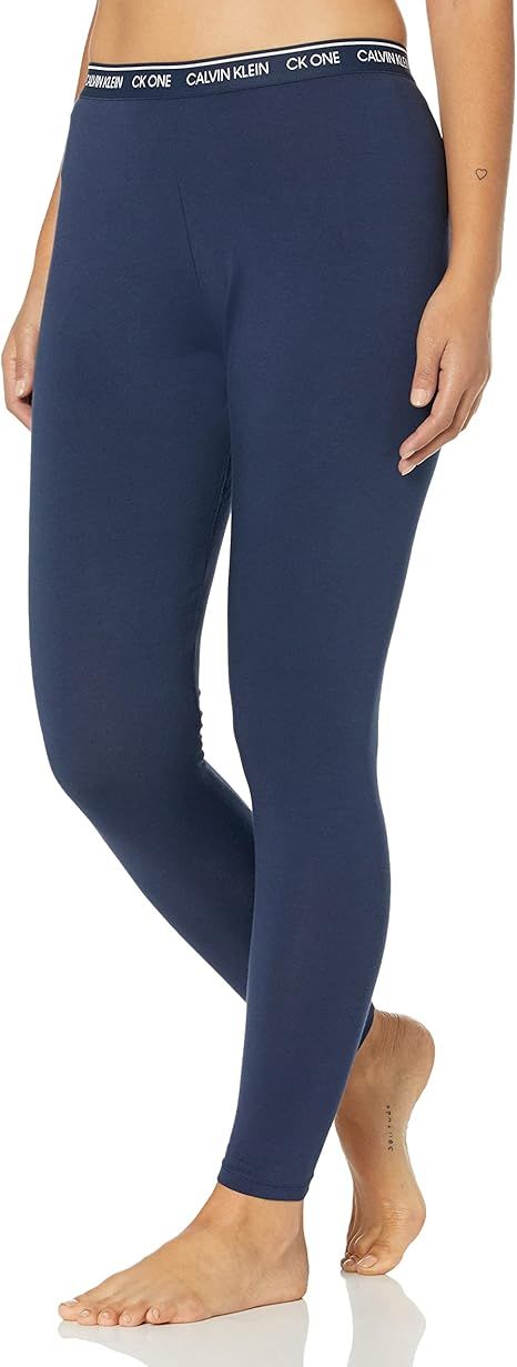 Calvin Klein Women's Ck One Cotton Jersey High Rise Legging | Amazon (US)
