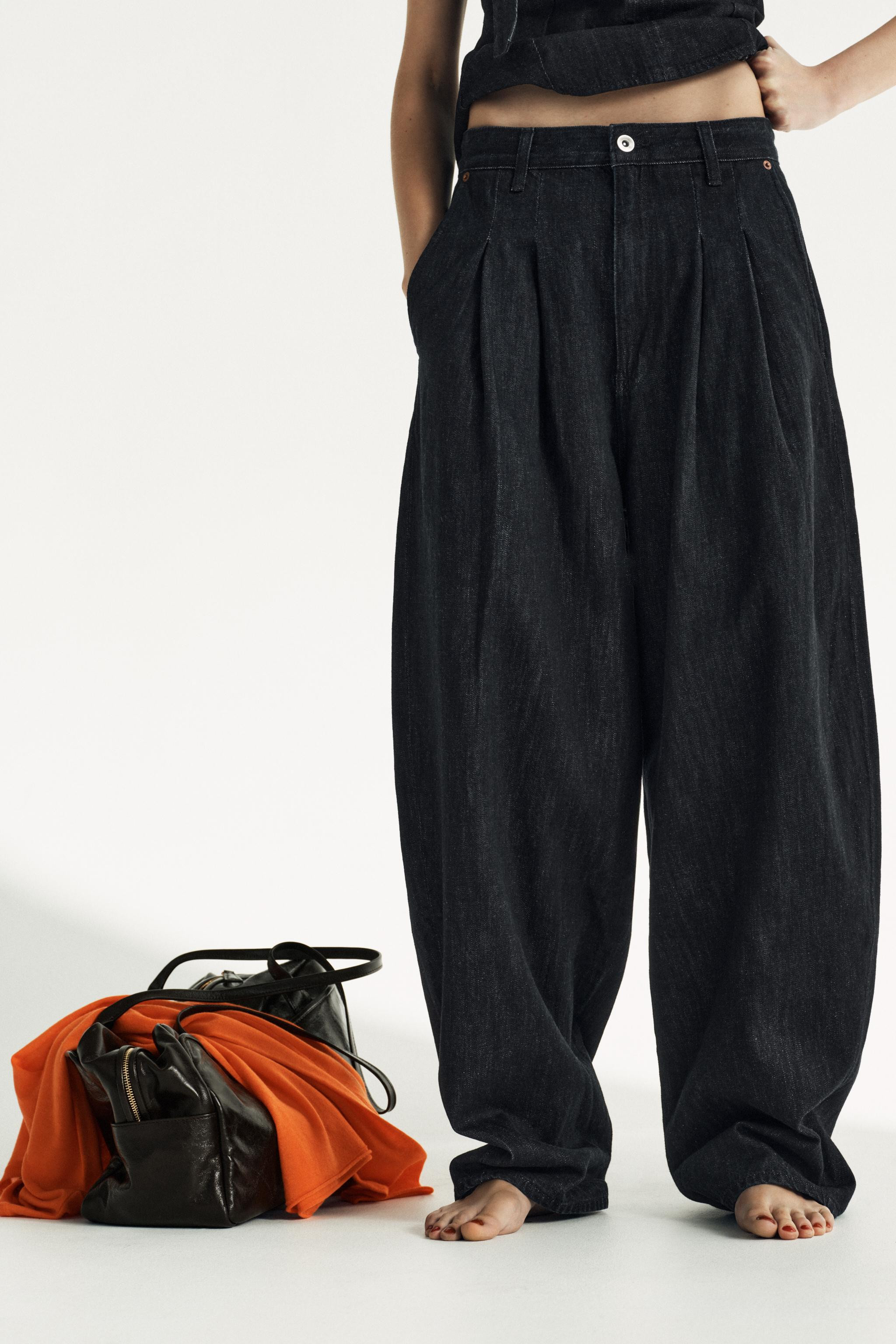 TRF MID-RISE BAGGY JEANS | Zara US
