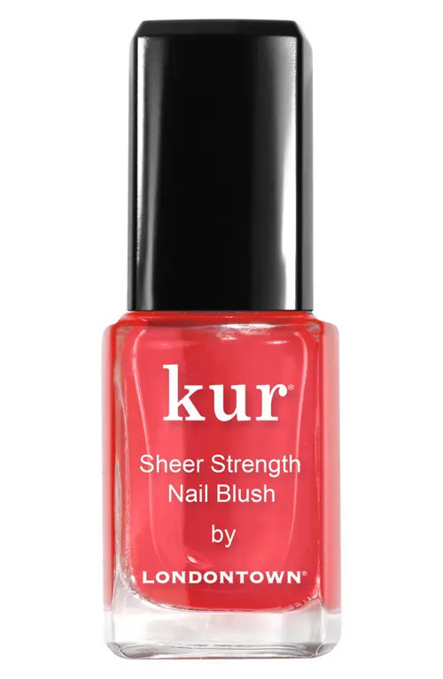 Londontown Sheer Strength Nail Blush in Poppy at Nordstrom | Nordstrom