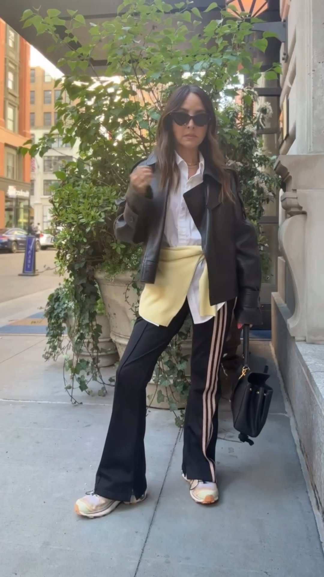 Street style here in NYC! Layers on layers @Aritzia @adidas 

#LTKPetite #LTKootd #LTKTravel