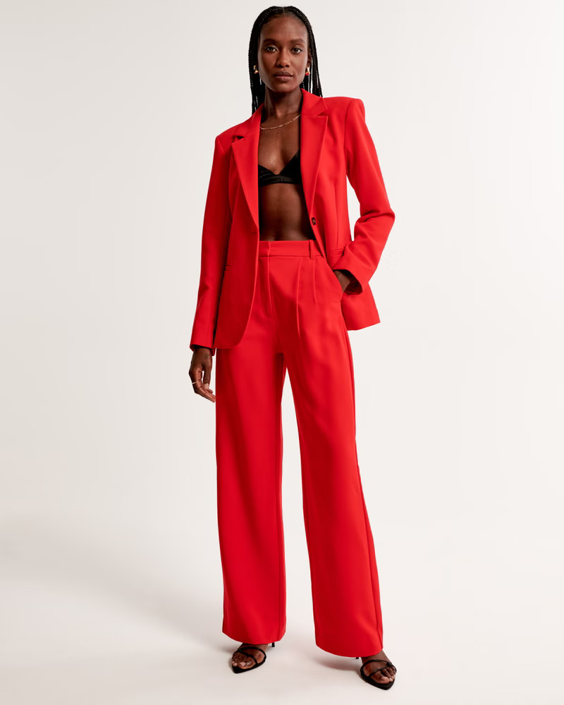 Nipped Waist Blazer | Abercrombie & Fitch (US)