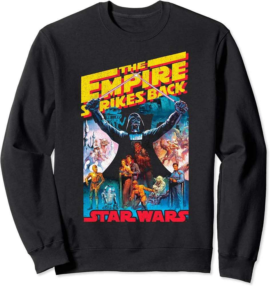Star Wars The Empire Strikes Back Darth Vader Overlooking Sweatshirt | Amazon (US)