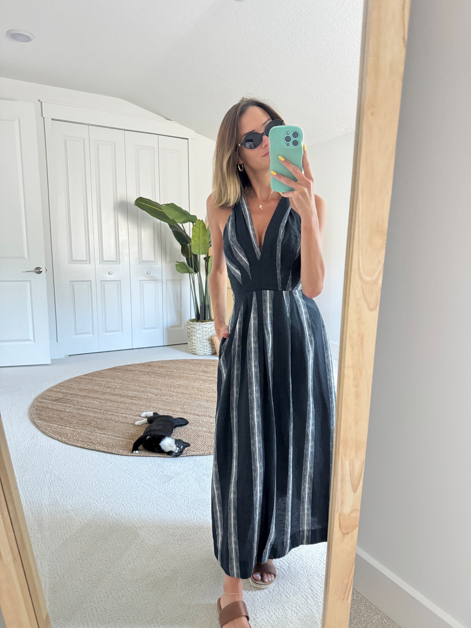 A casual summer halter maxi dress? Say less. #socialite 

#LTKdayinmylife #LTKmomlife #LTKootd