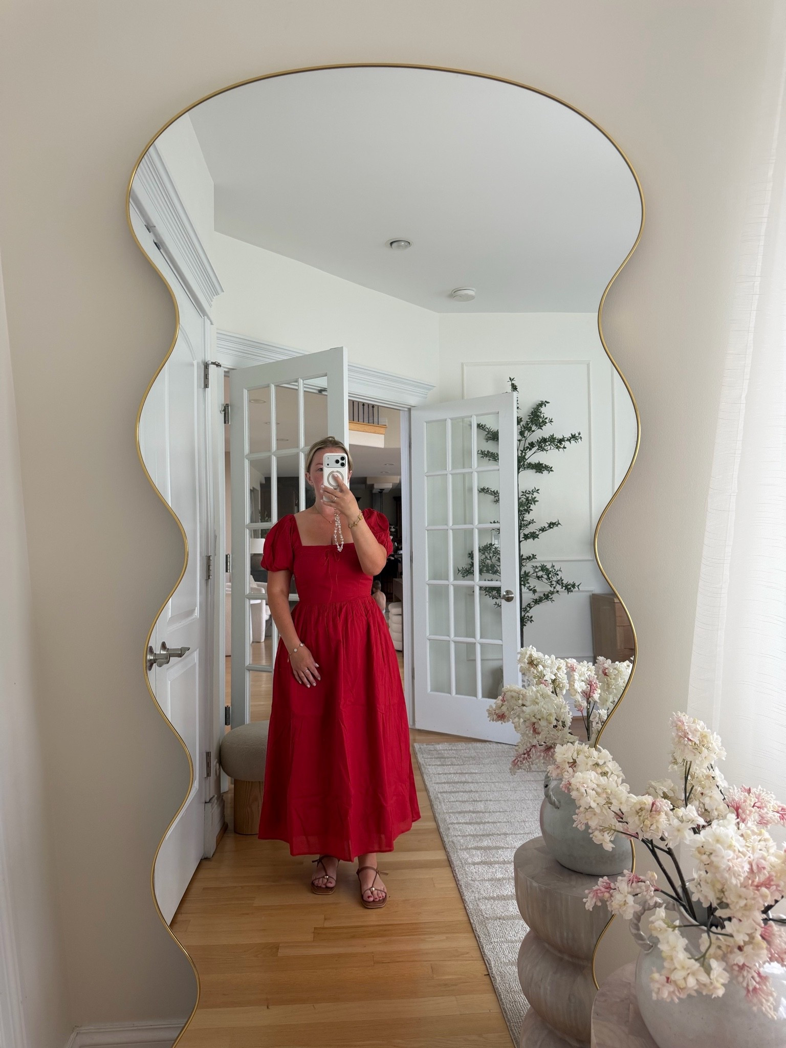 This vibrant red dress has my heart ❤️ Flattering fit, pockets, and perfect for summer in Europe vacation too.

#LTKootd