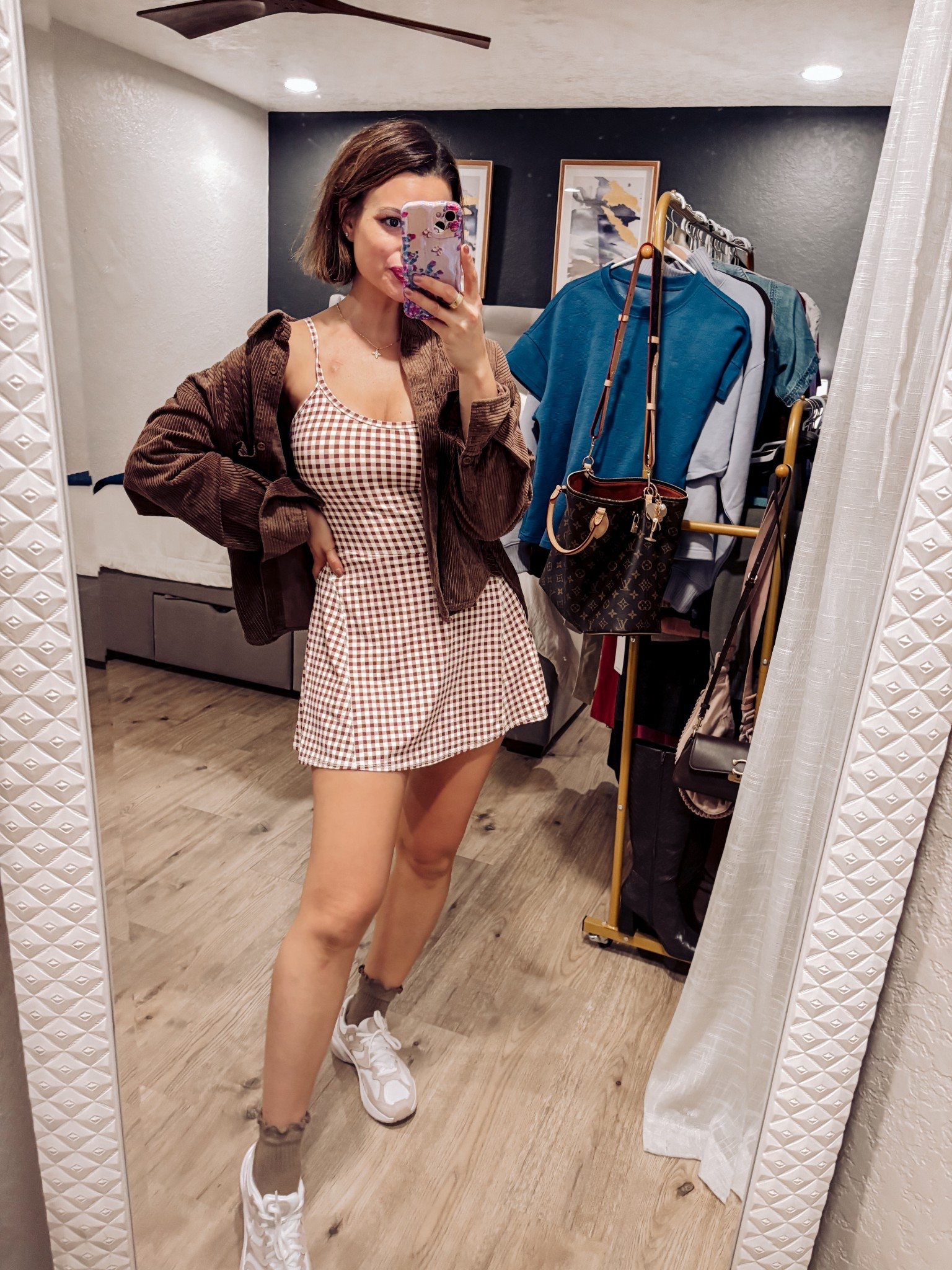 The cutest gingham print Active dress with an open  back detail currently 30% off!!

Wearing a size medium


#LTKActive #LTKootd #LTKSaleAlert