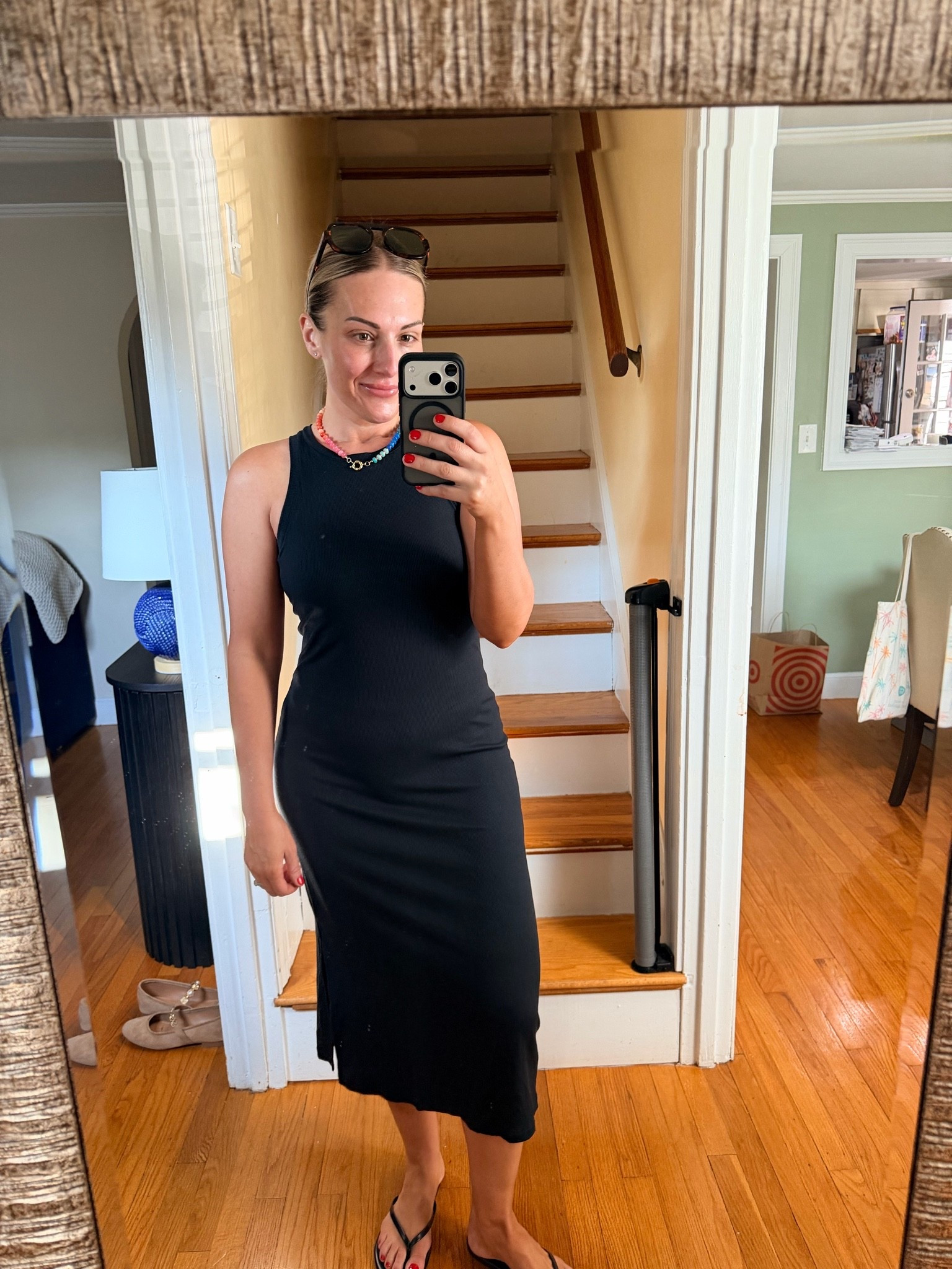 The perfect throw on & go dress (with a built in bra!!!🙌🏻)

#LTKootd #LTKSaleAlert