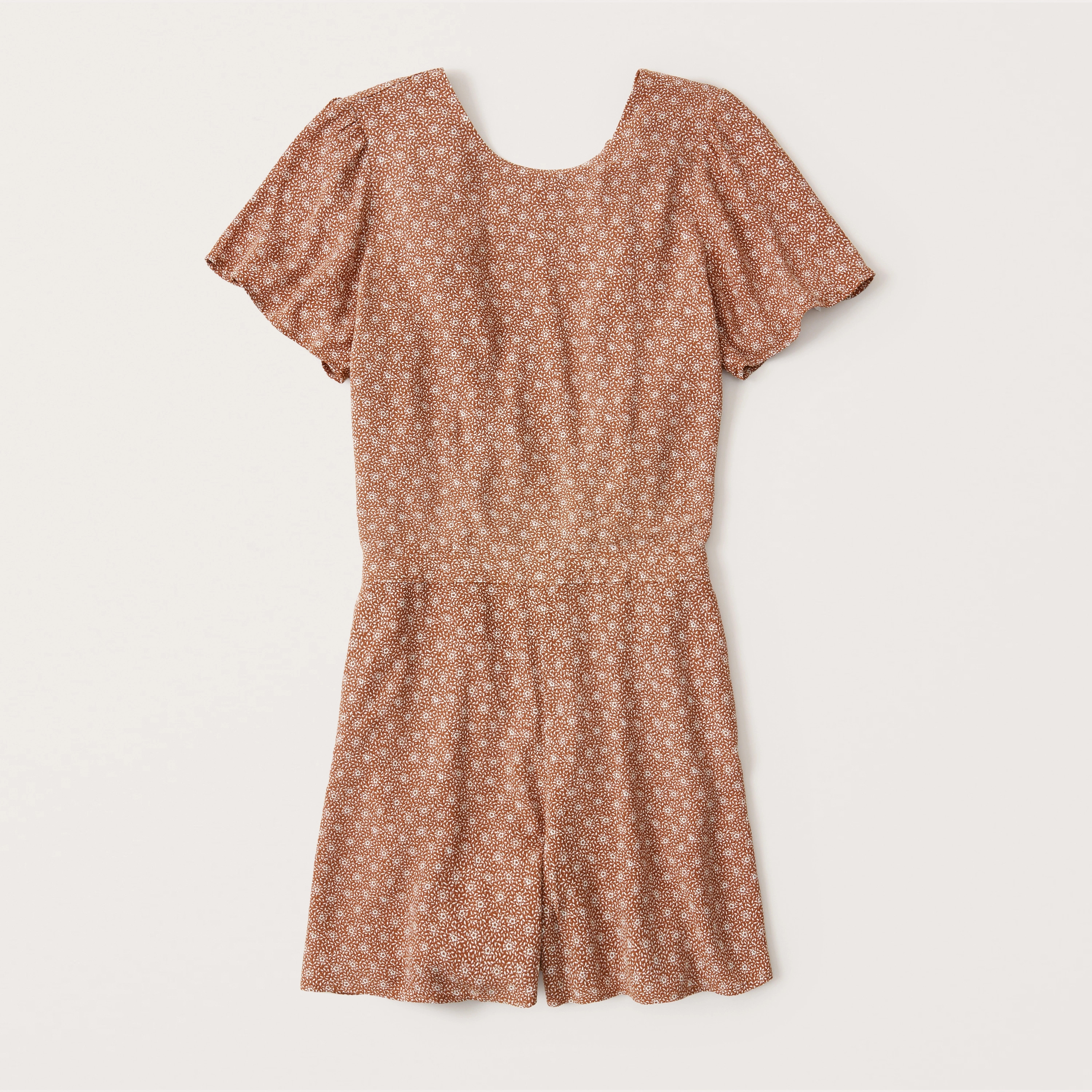 Open-Back Romper | Abercrombie & Fitch (US)