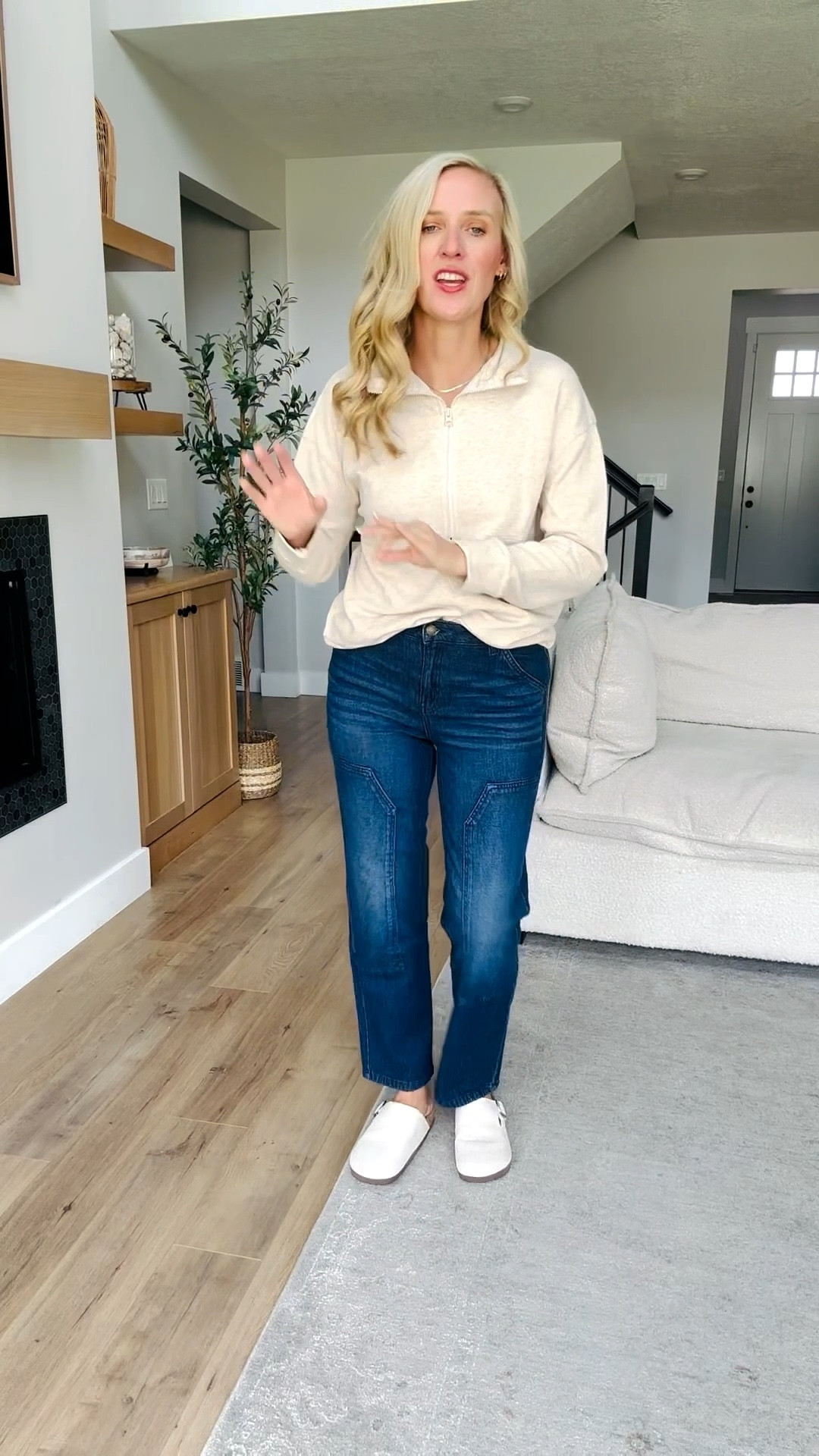 These carpenter jeans just went on major rollback for only $14 in this wash! 🙌 They come in multiple colors, have a structured fit with a little stretch, and run true to size. Such a good everyday pair for fall and so flattering on! 🍂

#WalmartFashion #AffordableStyle #CarpenterJeans #StyleOnABudget #FrugalFinds #BudgetFriendly #LookForLess #EverydayStyle #AffordableFashion #WalmartFinds #DenimStyle #FallFashion #FallWardrobe #LTKDenim #LTKUnder50 #HighEndVibes #AffordableJeans #LTKSeasonal #LTKStyleTip #LTKShopping #WalmartOutfitIdeas #LTKMustHaves

#LTKStyleTip #LTKFindsUnder50 #LTKSaleAlert