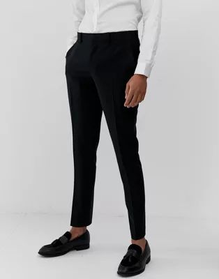 ASOS DESIGN super skinny suit trousers in black | ASOS (Global)