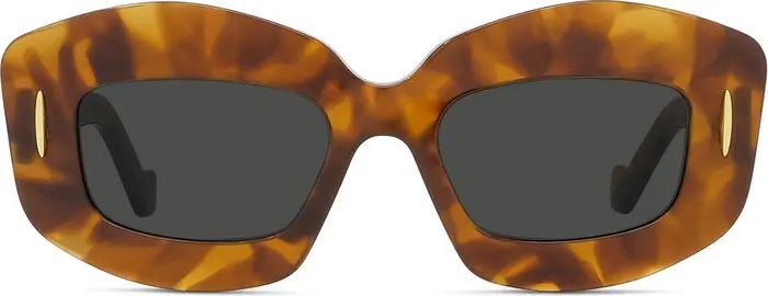 Silver Screen 49mm Rectangular Sunglasses | Nordstrom