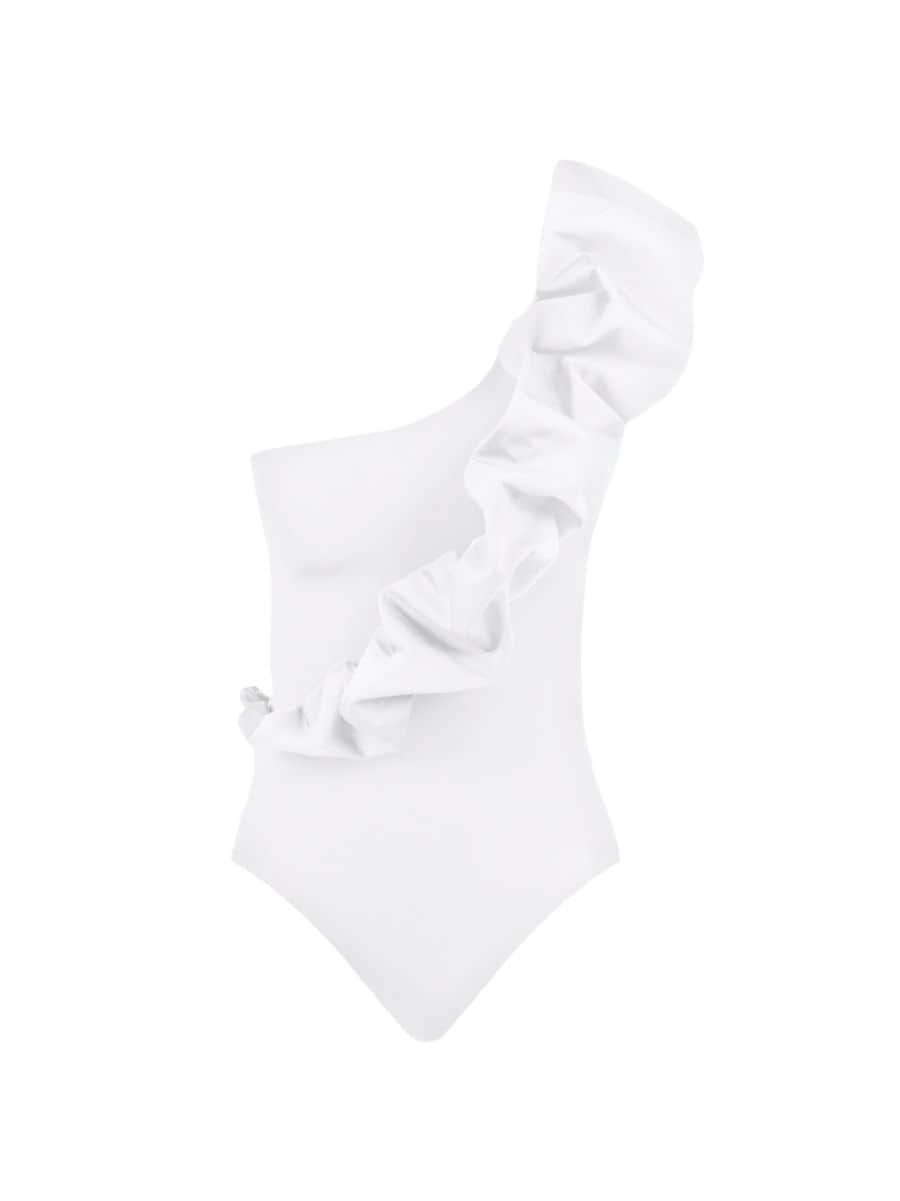 Elena Ruffle One-Piece Swimsuit | Saks Fifth Avenue