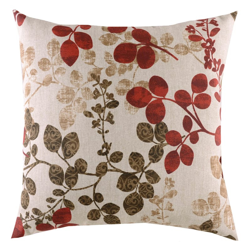 Cabrera Sangria Outdoor Square Pillow, 20" | At Home