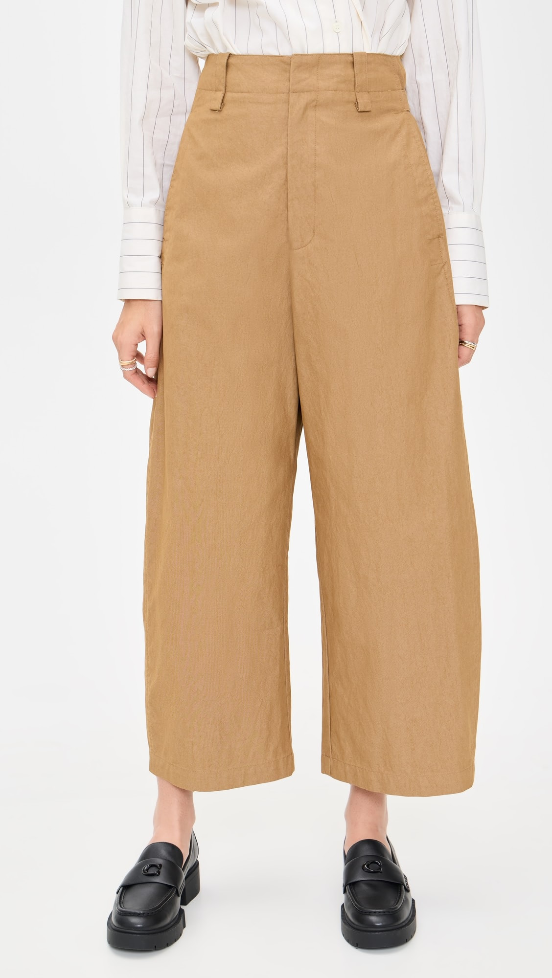 Curved Leg Pants | Shopbop