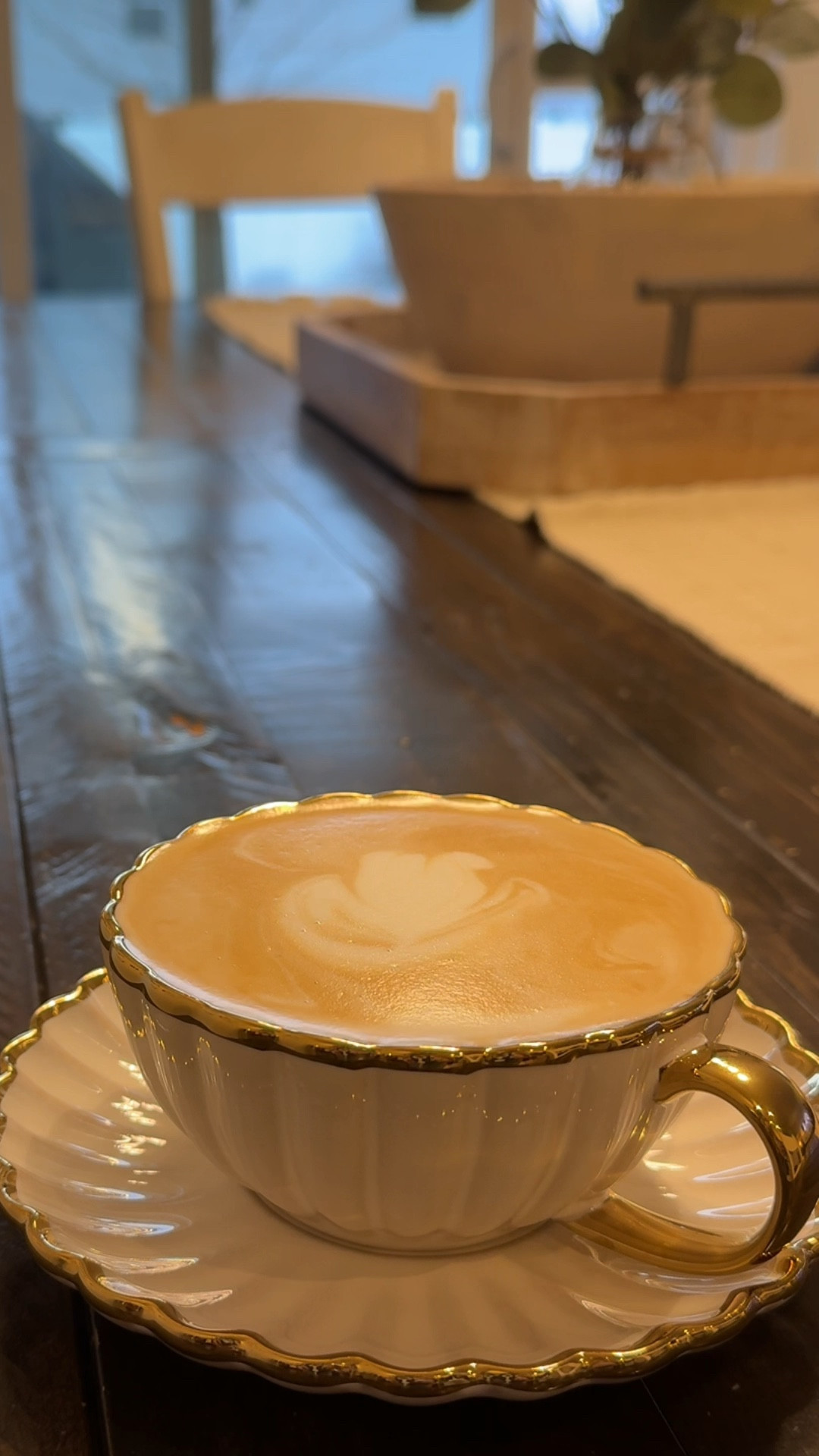 I’ve been doing a series trying to learn how to pour latte art, and when I got this adorable new cup and saucer I knew I had to post it here too! 
Obsessed 🤎 #latte #coffeebar #coffeecup 

#LTKHome