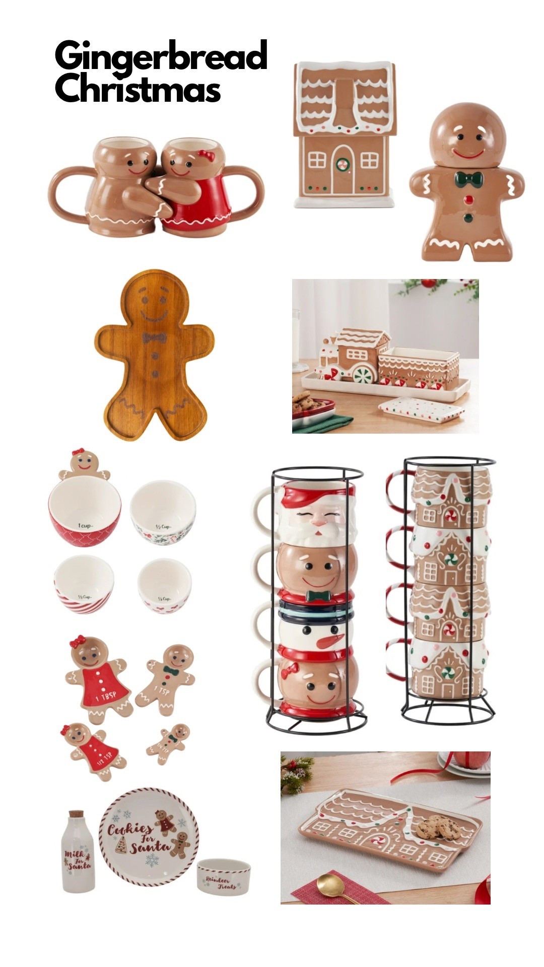 Walmart had so many great gingerbread items - those mugs are the cutest! 

#LTKHoliday #LTKGiftGuide #LTKfoodie