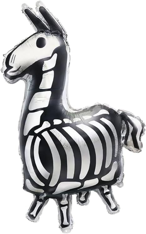 Unique Fortnite Llama Giant Black/Silver Foil Balloon - 35" (1 Count) | Premium Quality Party Dec... | Amazon (US)