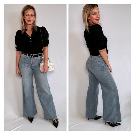 I bought this Veronica Beard top over a year ago and I’ve worn it a ton! I am delighted to say the style is back again this year! It’s cute & sexy too and worth every penny. TTS. Those Frame jeans…fit like a dream. Sooooo soft & stretchy. 
P.S.all are part of the Nordstrom6 Drop! 

#LTKstyletip #LTKitbag #LTKover40
