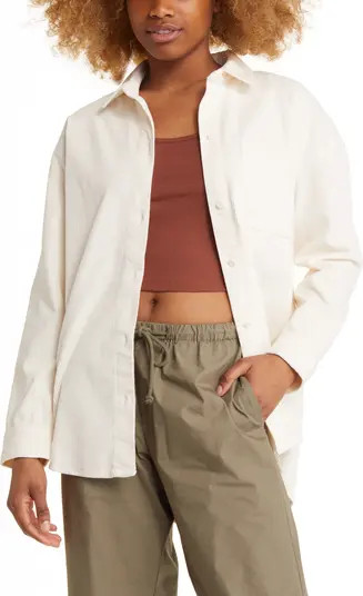 Corduroy Button-Up Shirt | Nordstrom