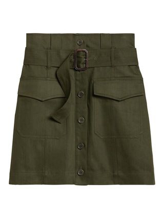 Heritage Paperbag Utility Skirt | Banana Republic (US)