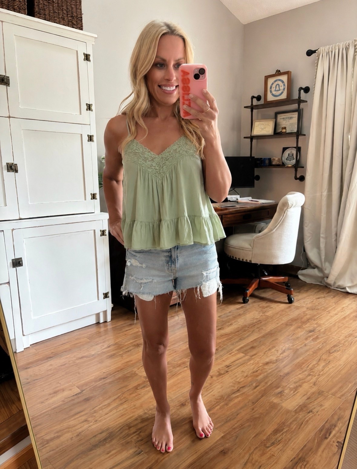 This new trapeze-style camo from 🎯 is so pretty! Love the ruffled hemline, and the straps are adjustable and have a cute, v-design back! TTS, three colors. #ad

#LTKootd #LTKmomlife #LTKOver40