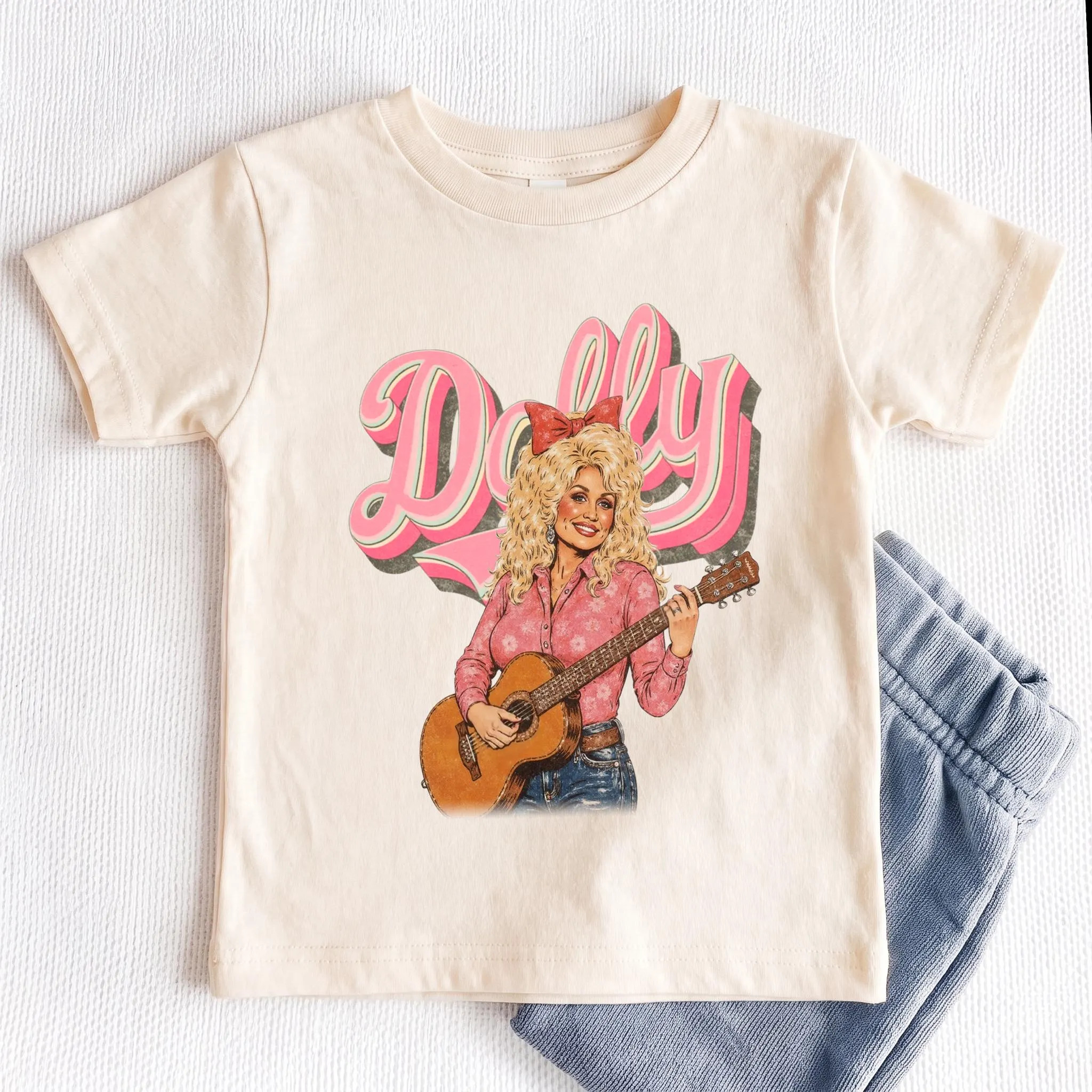 Dolly Parton Toddler Shirt, Cute Country Kids Tee, Big Sister Gift, Retro Guitar Graphic Girls Shirt, Western Country Baby Tee | Etsy (Global)