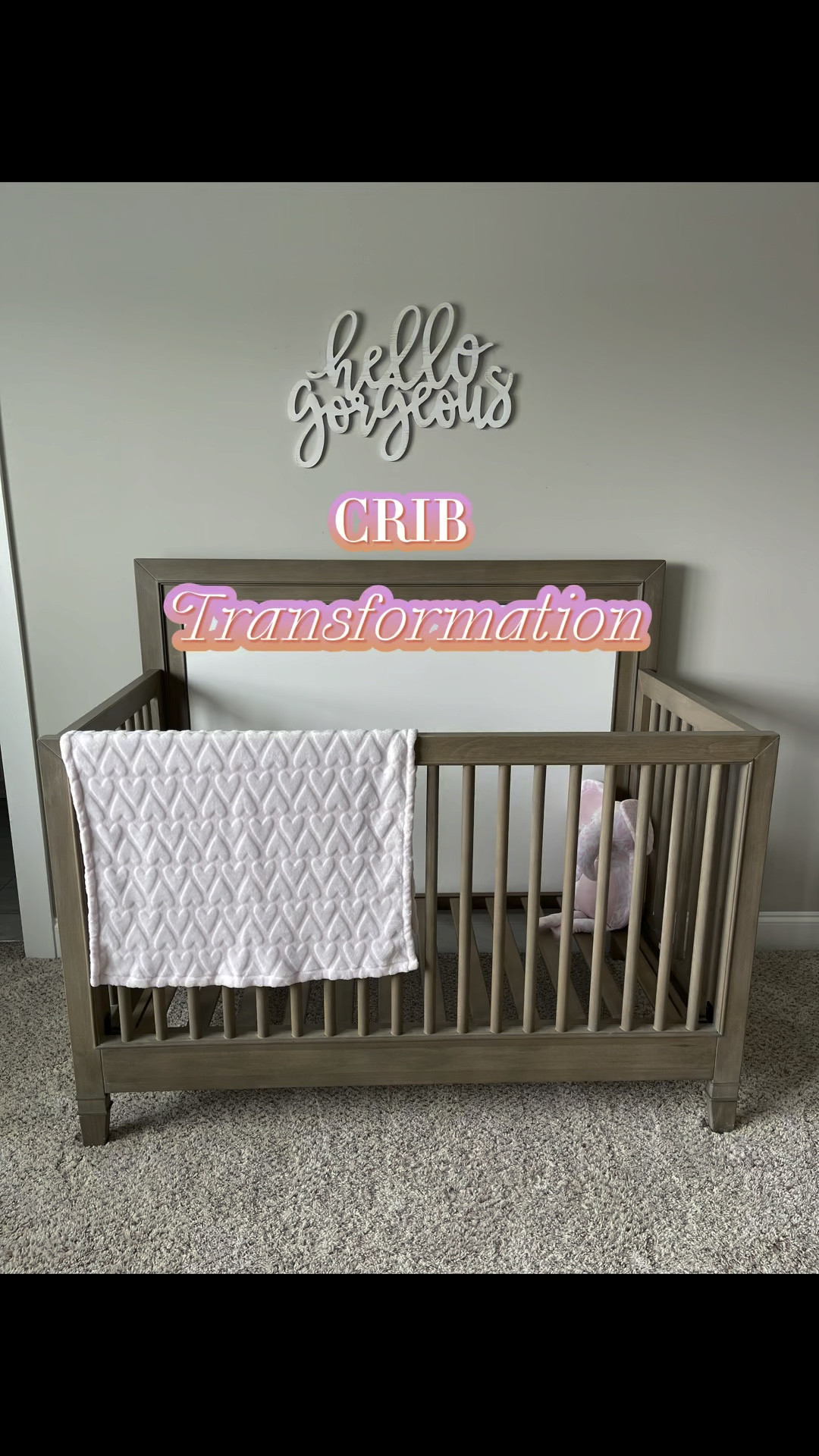Transform our crib!  The headboard has been loved on, watch me restore it! Perfect canvas to personalize for a sweet baby! 

#LTKkids #LTKbump #LTKfamily