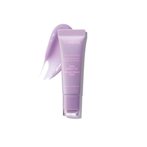 LANEIGE Lip Glowy Balm – Taro Bubble Tea | Lightweight Lip Care with Shea & Murumuru Butters for On-the-Go Hydration | Amazon (US)