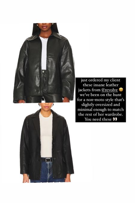 leather jacket must haves 