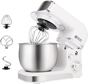 Kitchen in the box Stand Mixer,3.2Qt Mini Electric Food Mixer,6 Speeds Portable Lightweight Kitch... | Amazon (US)