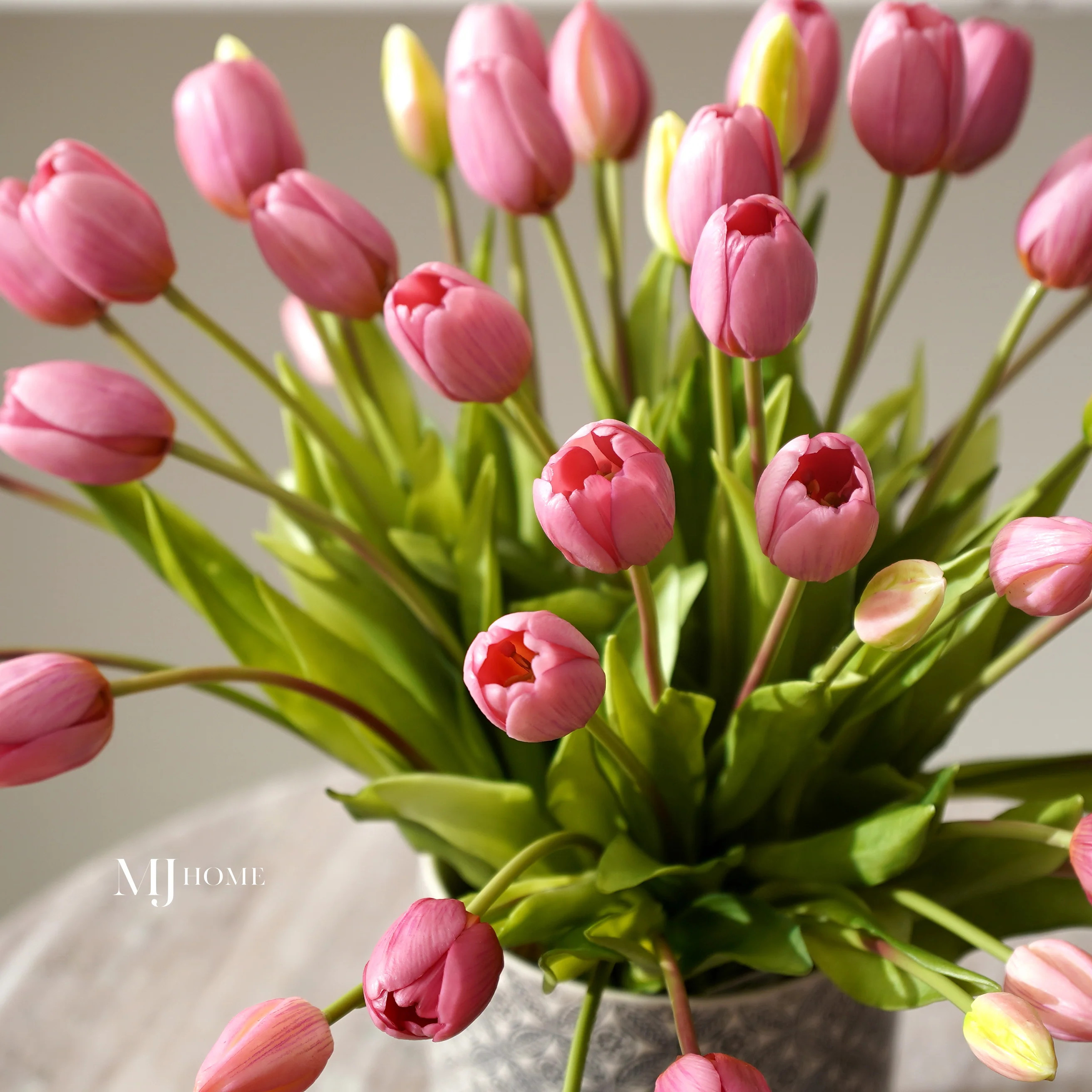 Blooming Real Touch Tulip Bunch | MJHome