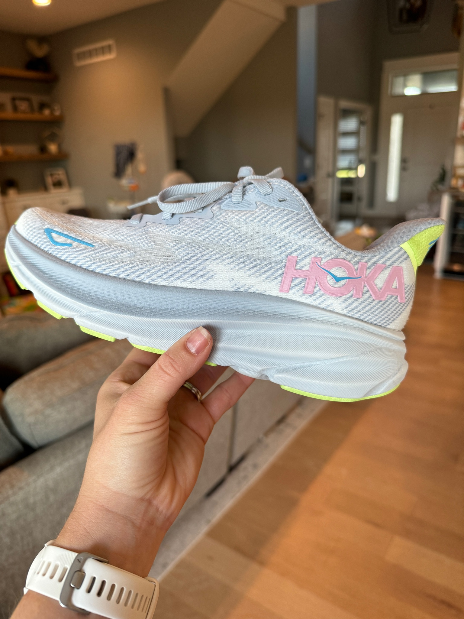 Joined the Hoka club, I love these cuz they aren’t super chunky like some of the other styles, super comfy! I am usually a 6.5/7 in tennis shoes and I got 7s in these 

#LTKSeasonal #LTKShoeCrush #LTKSaleAlert