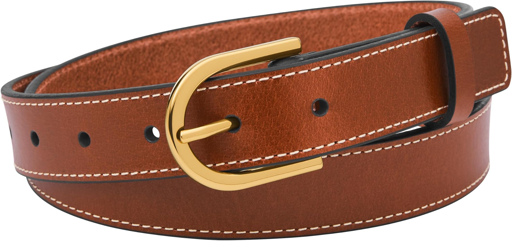 Fossil womens D-link Belt | Amazon (US)