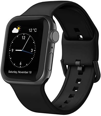 Adepoy Compatible with Apple Watch Bands 40mm 38mm, Soft Silicone Sport Wristbands Replacement St... | Amazon (US)