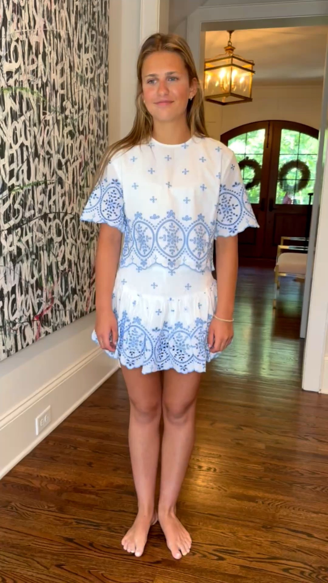 Literally obsessed with this set on her! She’s wearing xs top and skirt.

#LTKmomlife #LTKdayinmylife #LTKKids