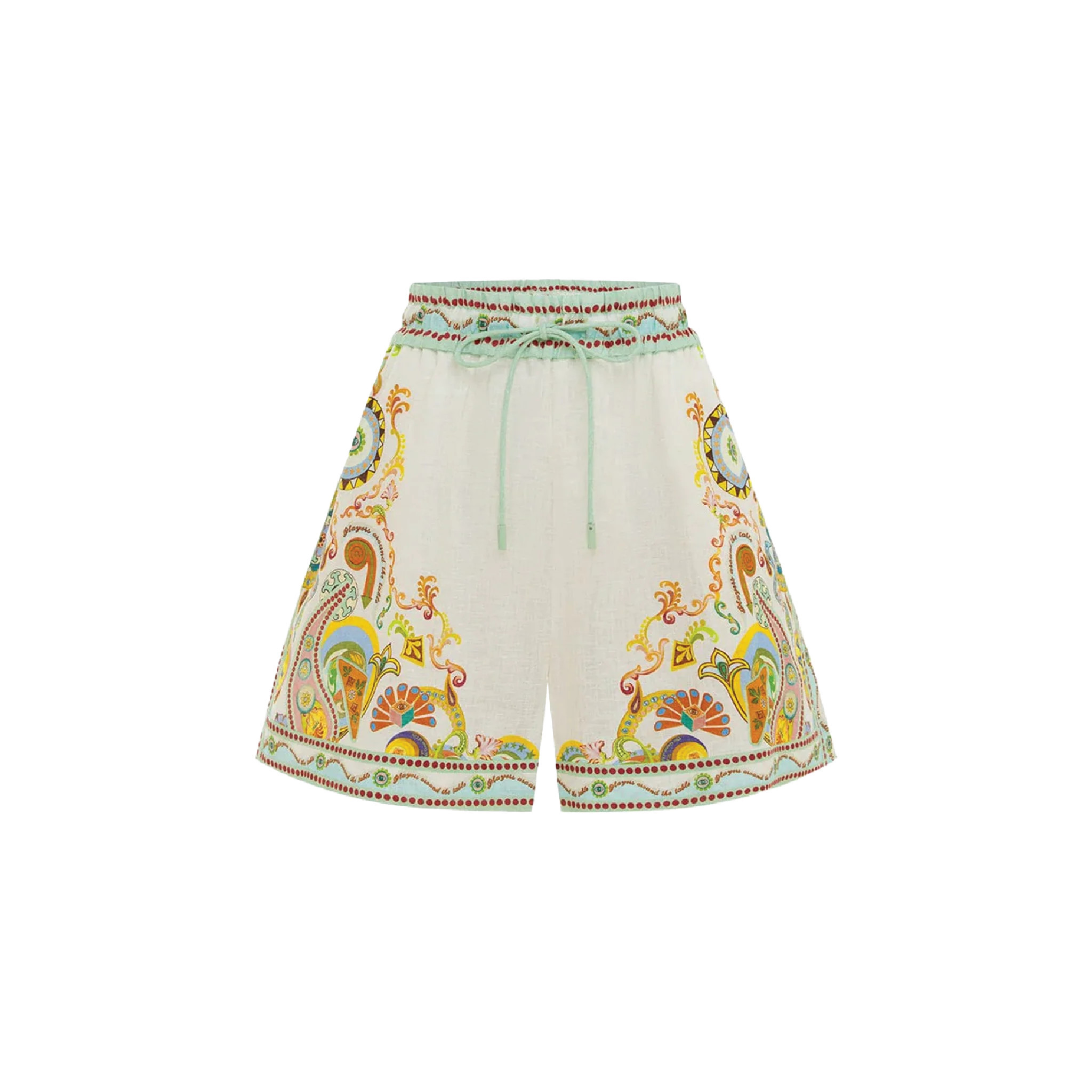 Pinball Linen Short | Le Weekend Studio