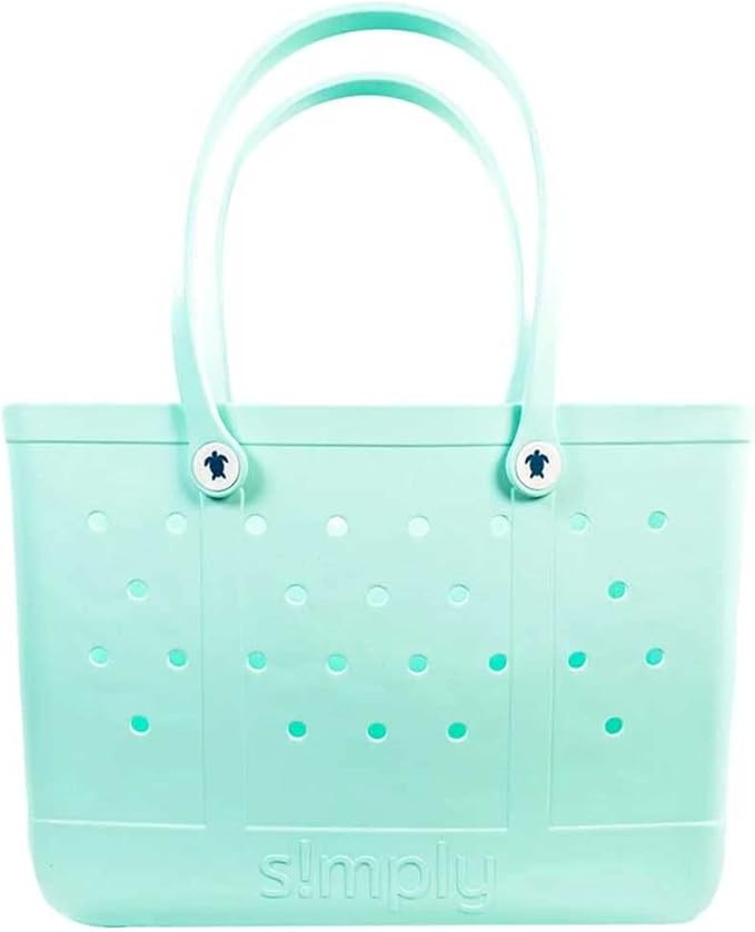 Simply Southern EVA Large Tote Aqua | Amazon (US)
