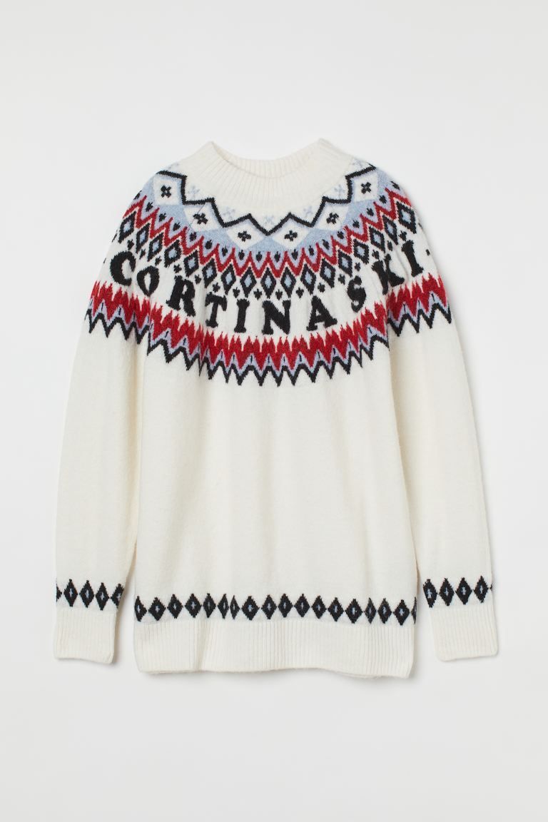 Jacquard-knit Sweater | H&M (US + CA)