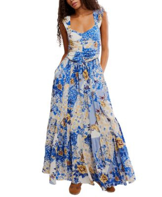 Women's Sasha Sleeveless Scoop Neck Maxi Dress | Macy's