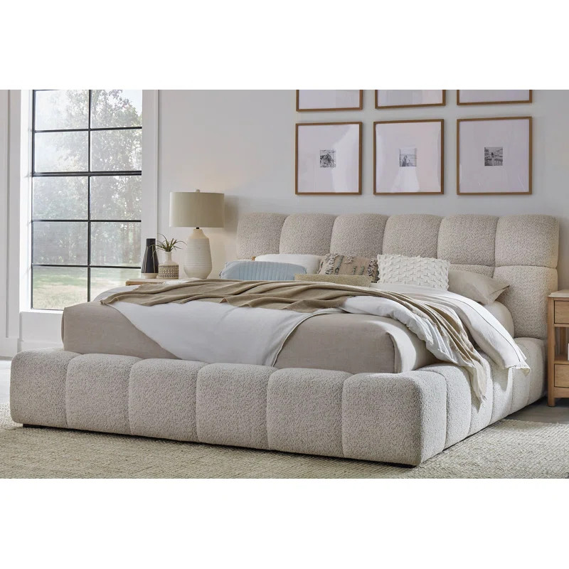 Escape Upholstered Platform Bed | Wayfair North America