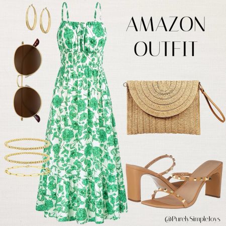 Amazon floral dress 
Amazon outfit idea 
Vacation dress
Spring dress
#amazonfashion #founditonamazon #LTKunder50


#LTKfindsunder50 #LTKsalealert #LTKtravel