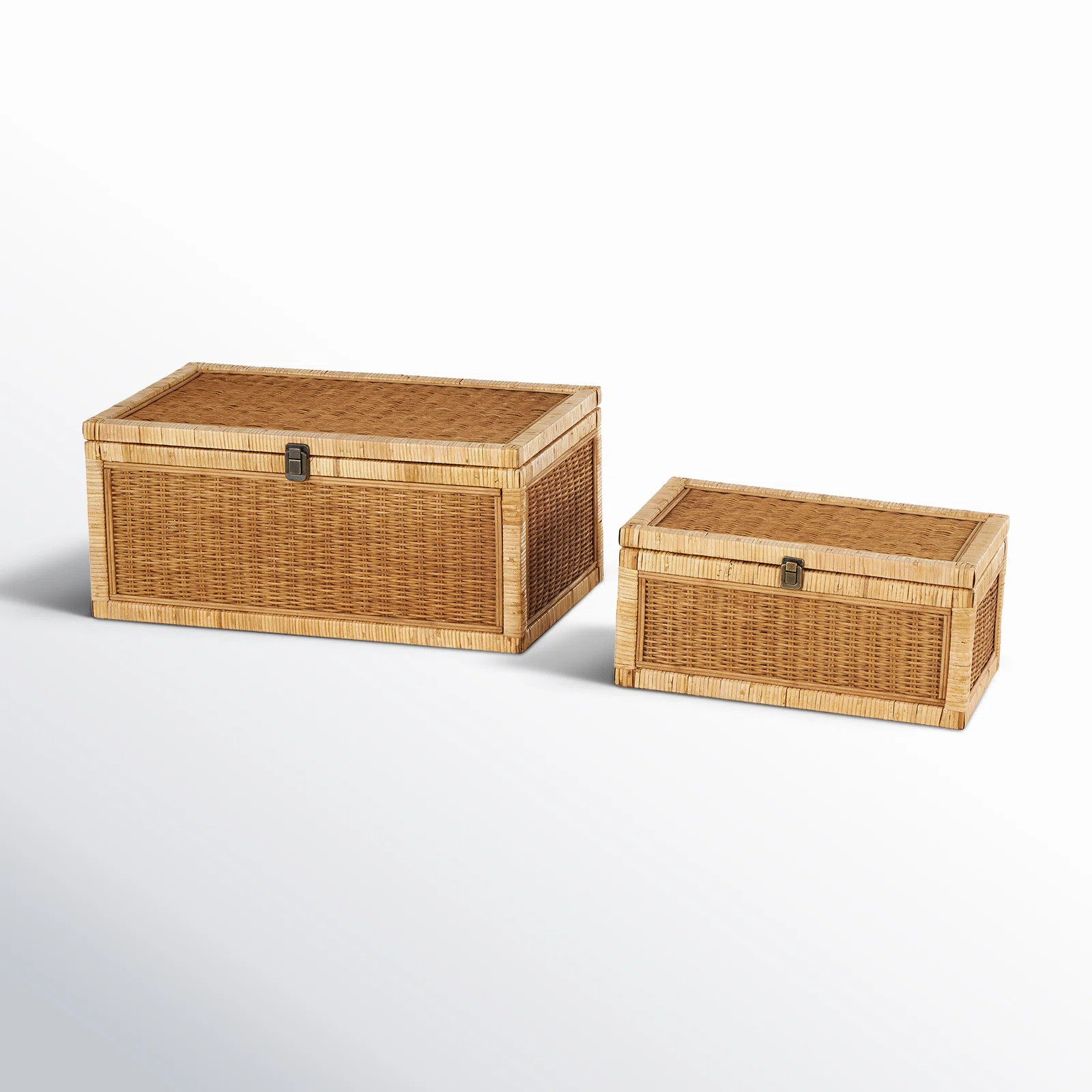 Damen 2 - Piece Handmade Wood Decorative Box | Birch Lane