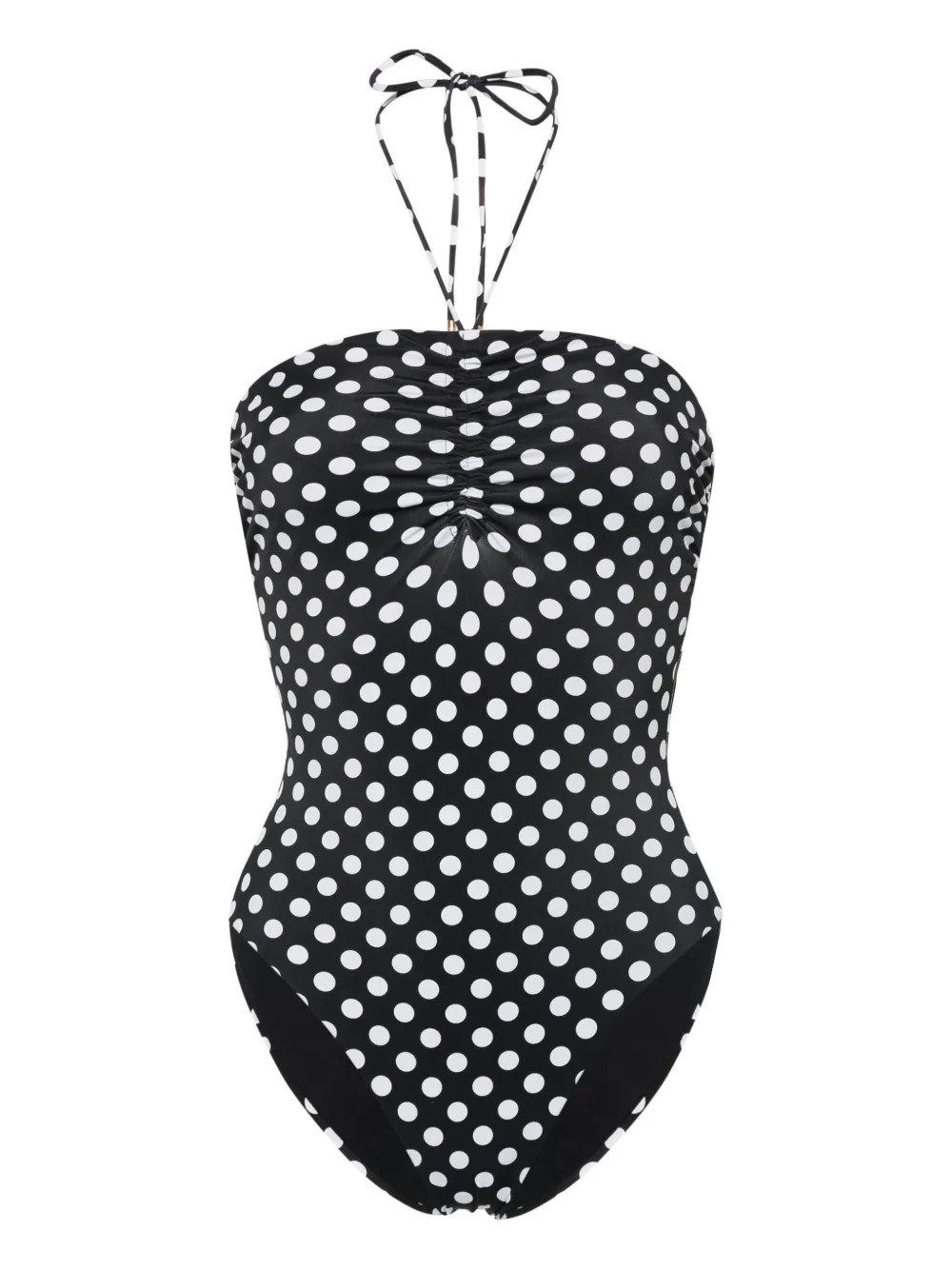 Saint Laurent polka-dot Swimsuit | Black | FARFETCH | Farfetch Global