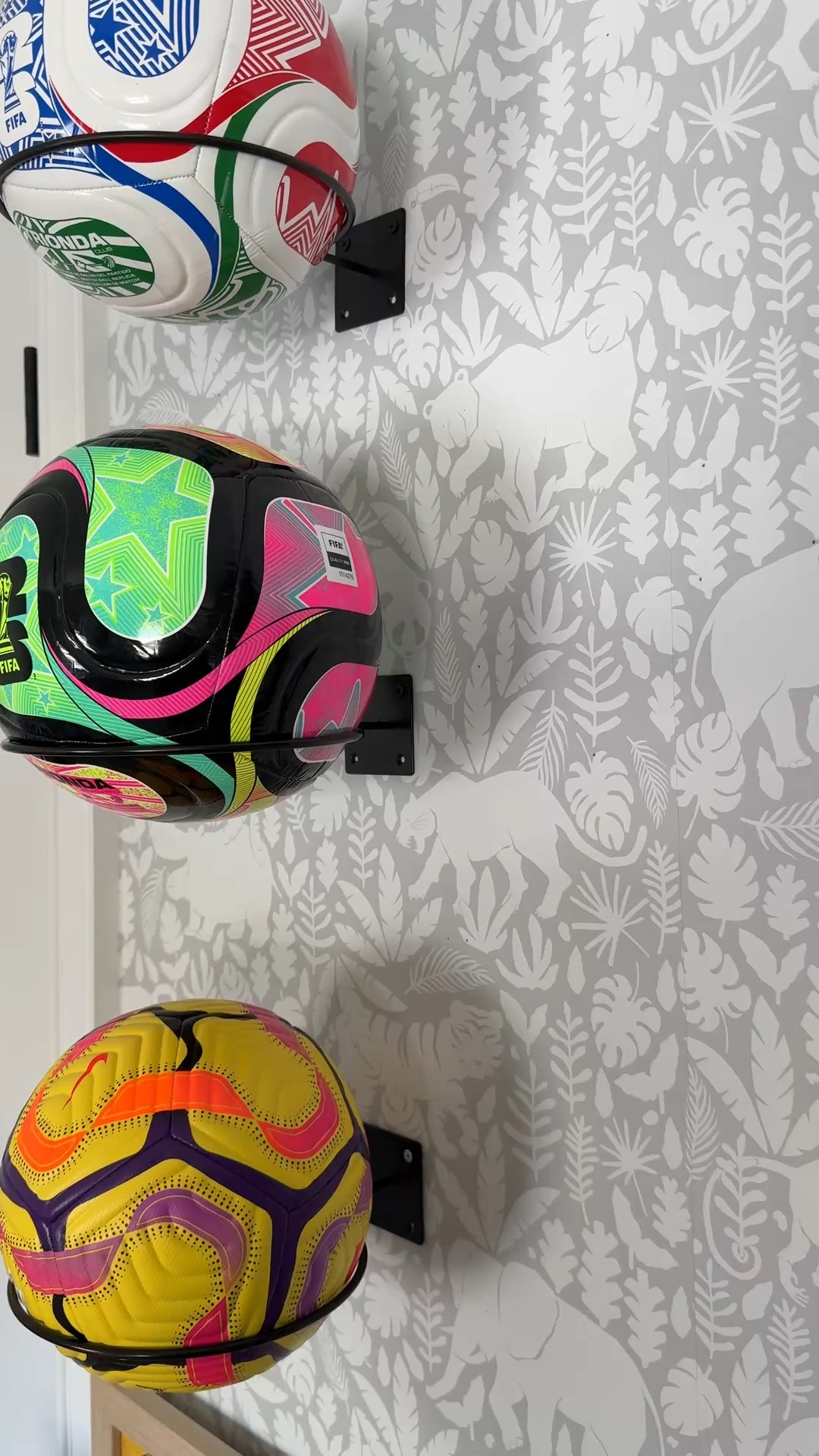 These wall mounts are such a fun way to display your kids’ favorite sports balls! Linking a few options for all different sports 

#LTKHome #LTKKids #LTKmomlife