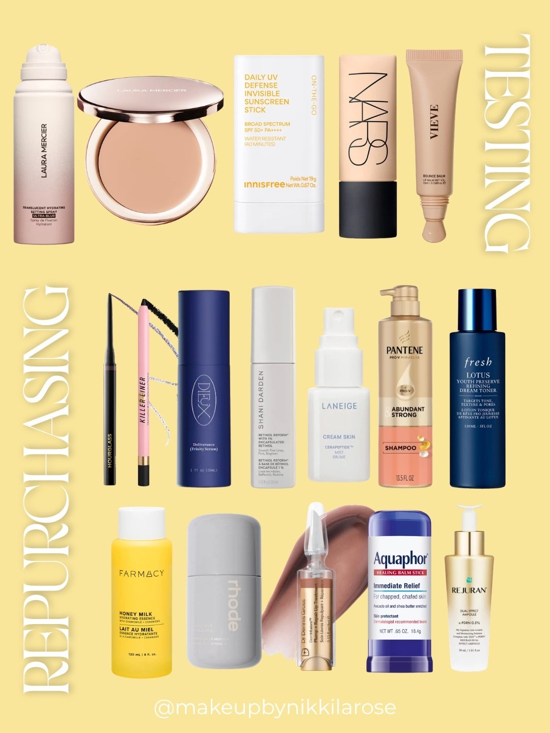 Products I’m currently testing & others I will be repurchasing! 

#LTKBeauty