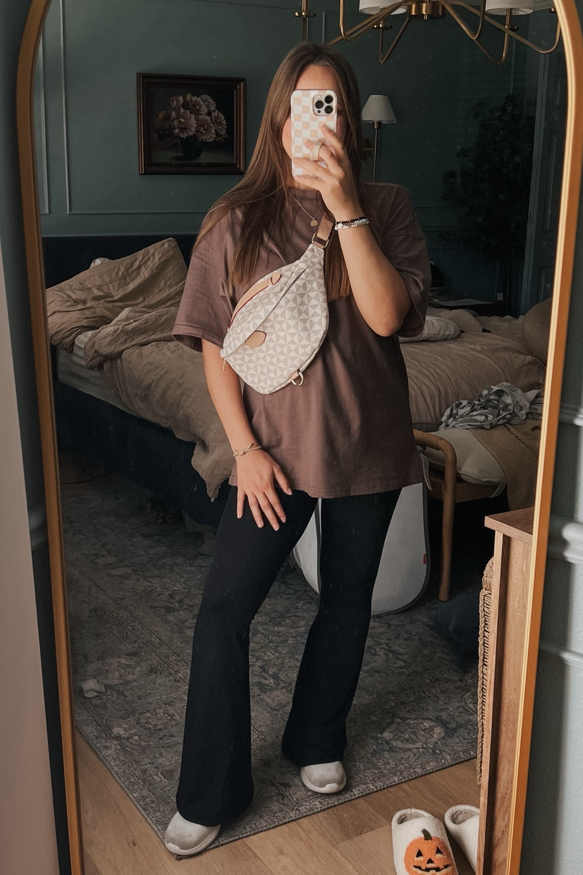 Comfy postpartum outfit | 5’3 and a small in bottoms (30” inseam). Medium in top.

#LTKstyletip #LTKbaby #LTKbump