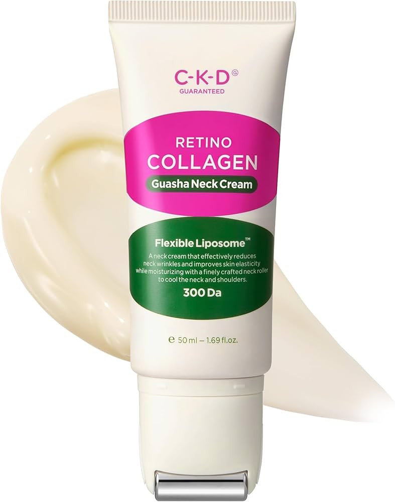 CKD Retino Collagen Gua Sha Neck Cream - Firming Cream for Neck and Jawline Tightening, Lifting, ... | Amazon (US)