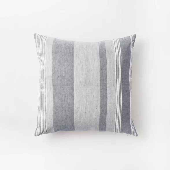 Woven Asymmetric Striped Throw Pillow - Threshold™ designed with Studio McGee | Target