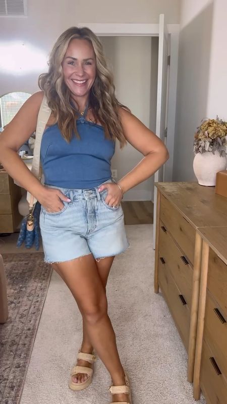 These will not last long...the PERFECT denim shorts for under $80 from Anthropologie ✨

Anthropologie is my go-to for quality basics and these shorts are no exception. I am wearing a 27 they can be dressed up or down. I will be wearing them ALL Summer!

#petitefashion #petiteoutfit #pinterestfashion #pinterestoutfitidea #anthropologie #trendylook #momapprovedshorts


#LTKStyleTip #LTKFindsUnder100 #LTKSeasonal