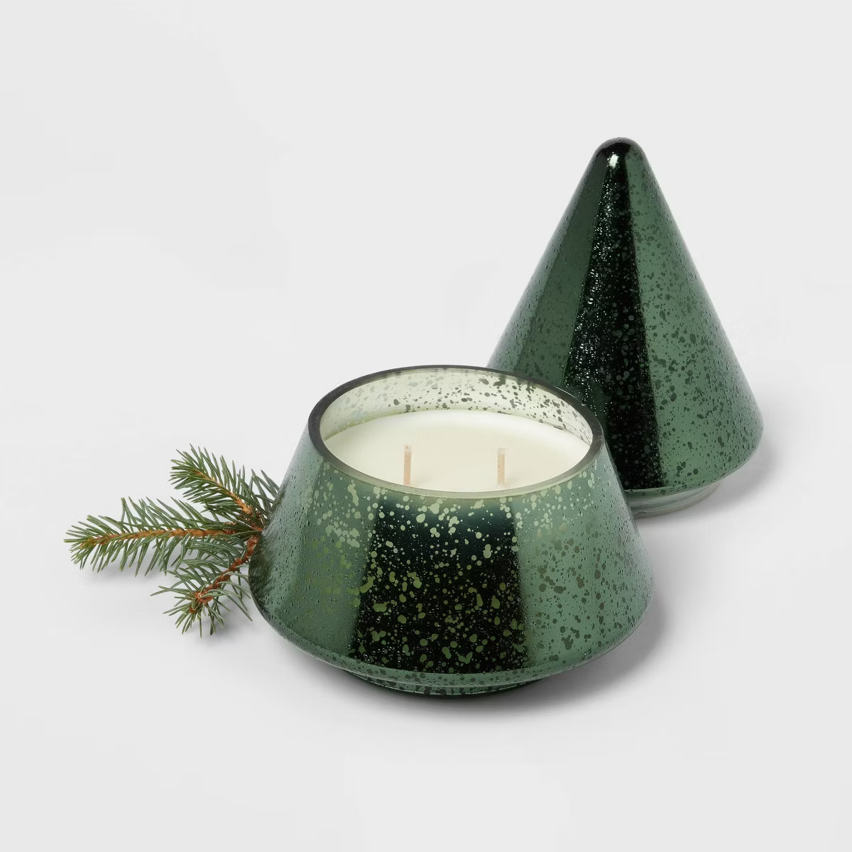 Figural Glass Tree Forest Fir Candle 12oz - Threshold™ | Target